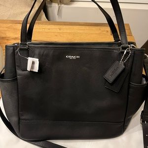 Coach BB Saffiano Tote NWT baby bag